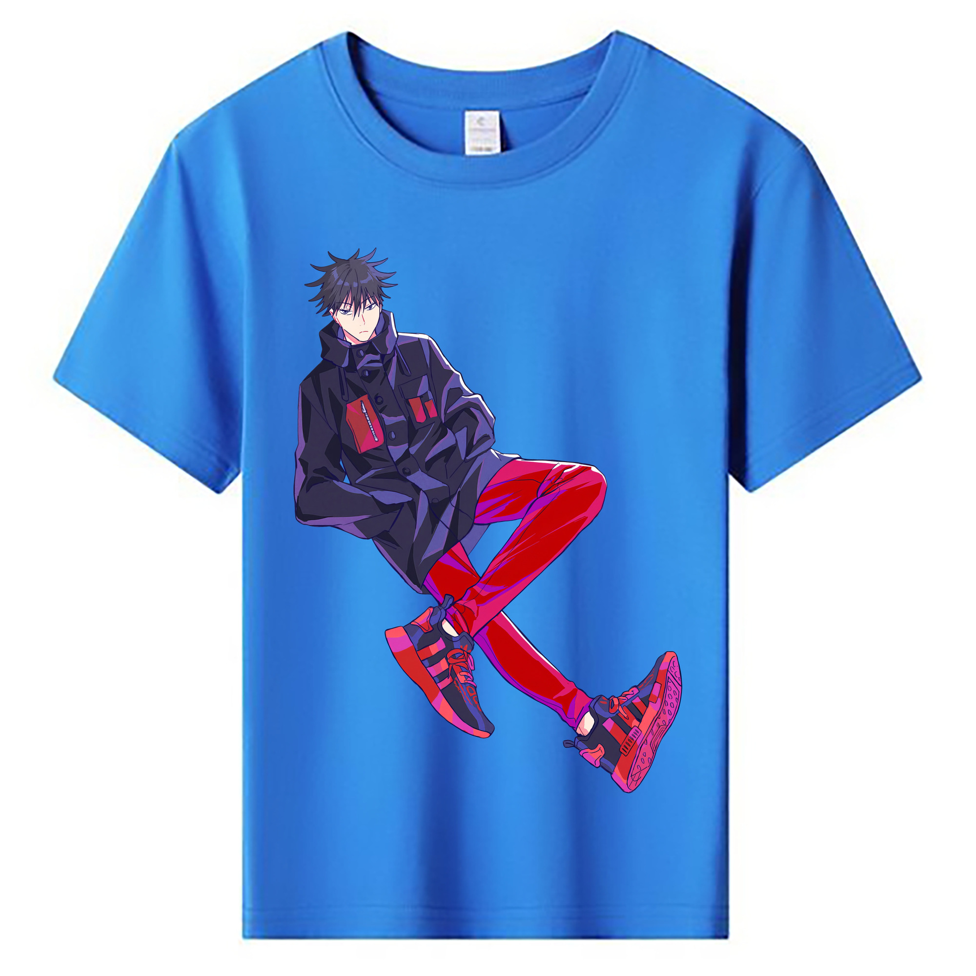 （画像用） 呪術廻戦 Jujutsu Kaisen 綿100％キッズTシャツ（フロントプリント）